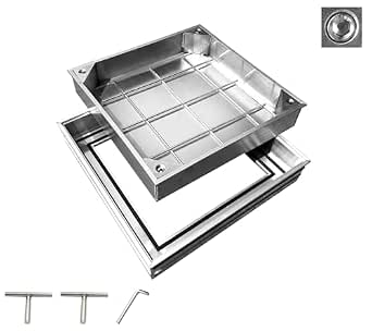 Natotela 300 mm Recessed Aluminium Manhole Cover & Frame